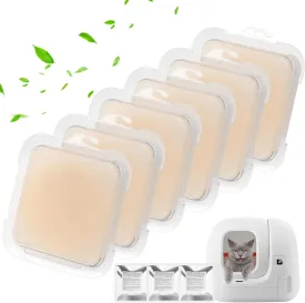 6 Pack Pet Odor Eliminator N50  For Puramax Self-Cleaning Cat Litter Box, Cat Toilet Odor Control, Can Be Placed in Litter Box or on a hook