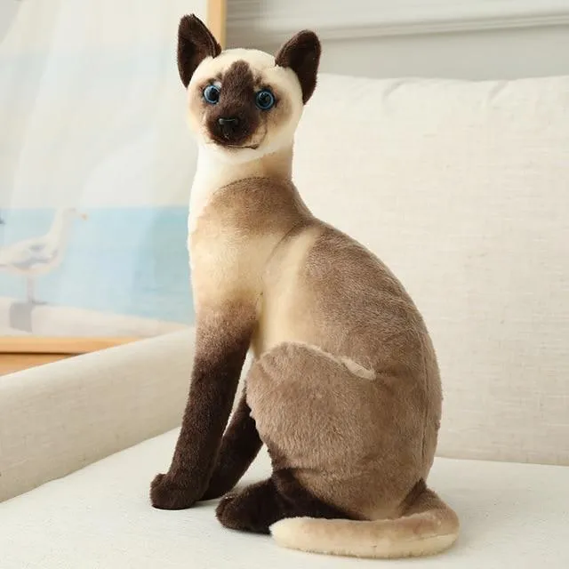 Adorable Cat Plush Doll Toy