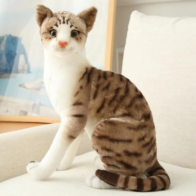 Adorable Cat Plush Doll Toy