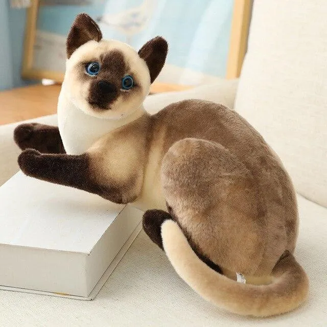 Adorable Cat Plush Doll Toy