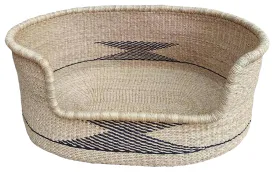 AfricanheritageGH Handmade Dog Bed, Dog Basket
