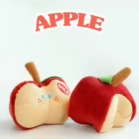 Apple Interactive Plush Dog Chew Toys