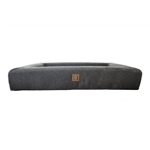 Boucle Orthopedic Pet Bed - Grey Med (70 x 50cm)