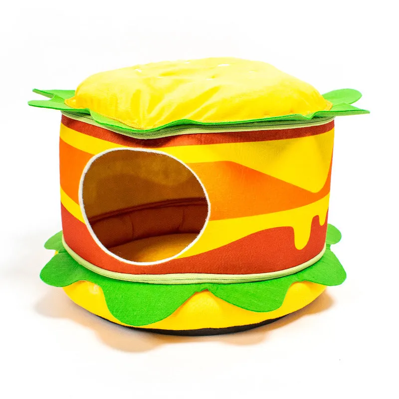 Burger French Fries Pet Bed