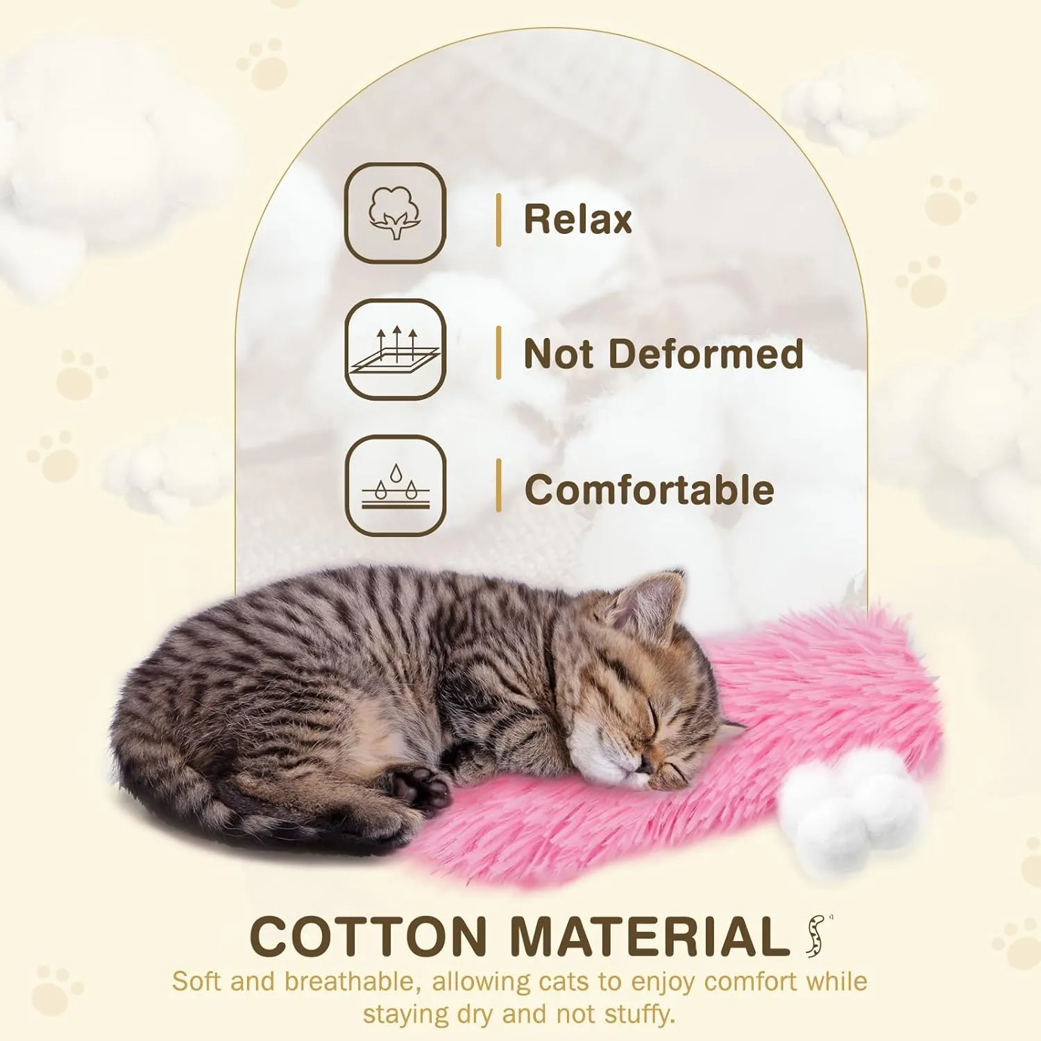 Cat Toys Cat Pillows Toys, 3 Pack Interactive Kicker Catnip Toys, Soft Durable Teething Chew Toy, Promote Exercise for Indoor