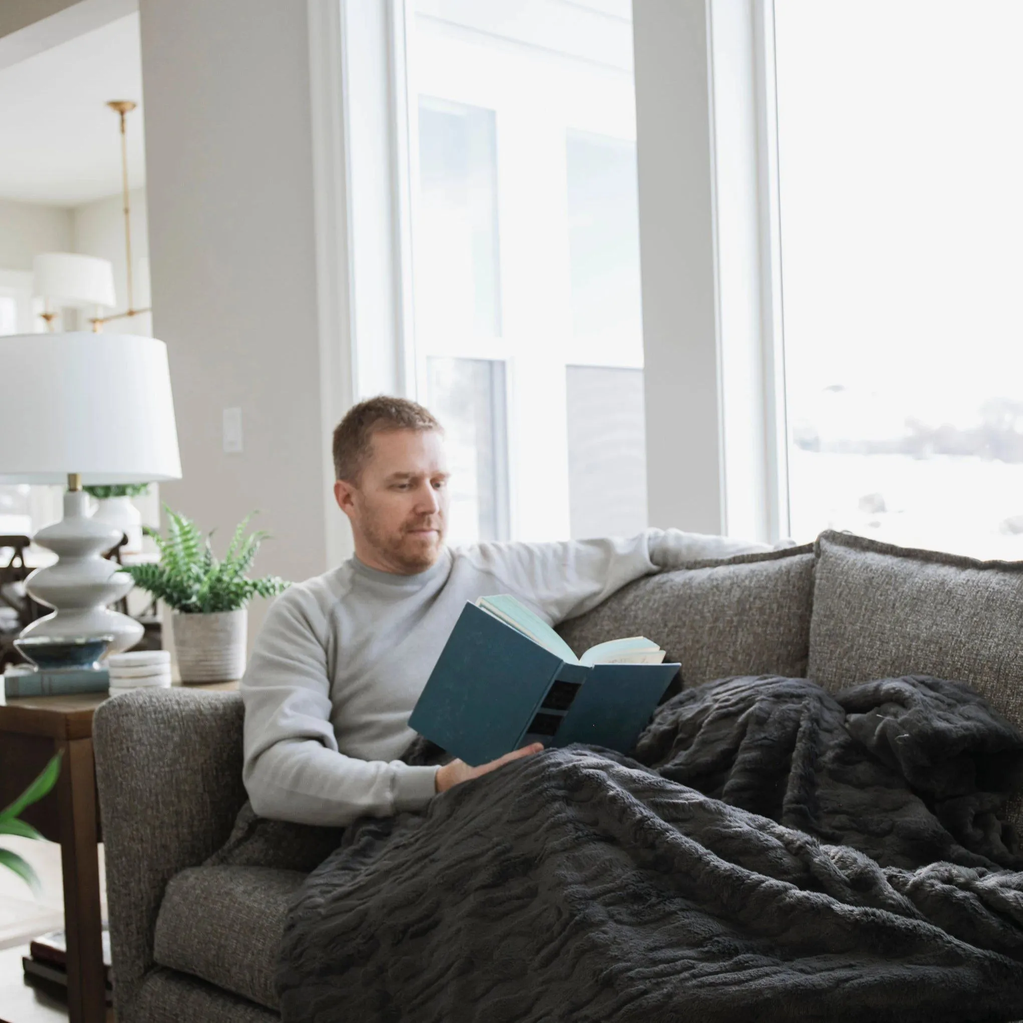 Charcoal Extra Large Weighted Blanket