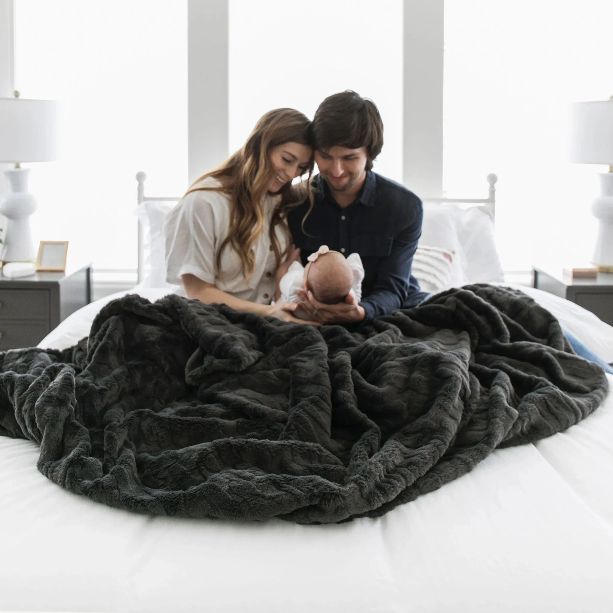 Charcoal Extra Large Weighted Blanket