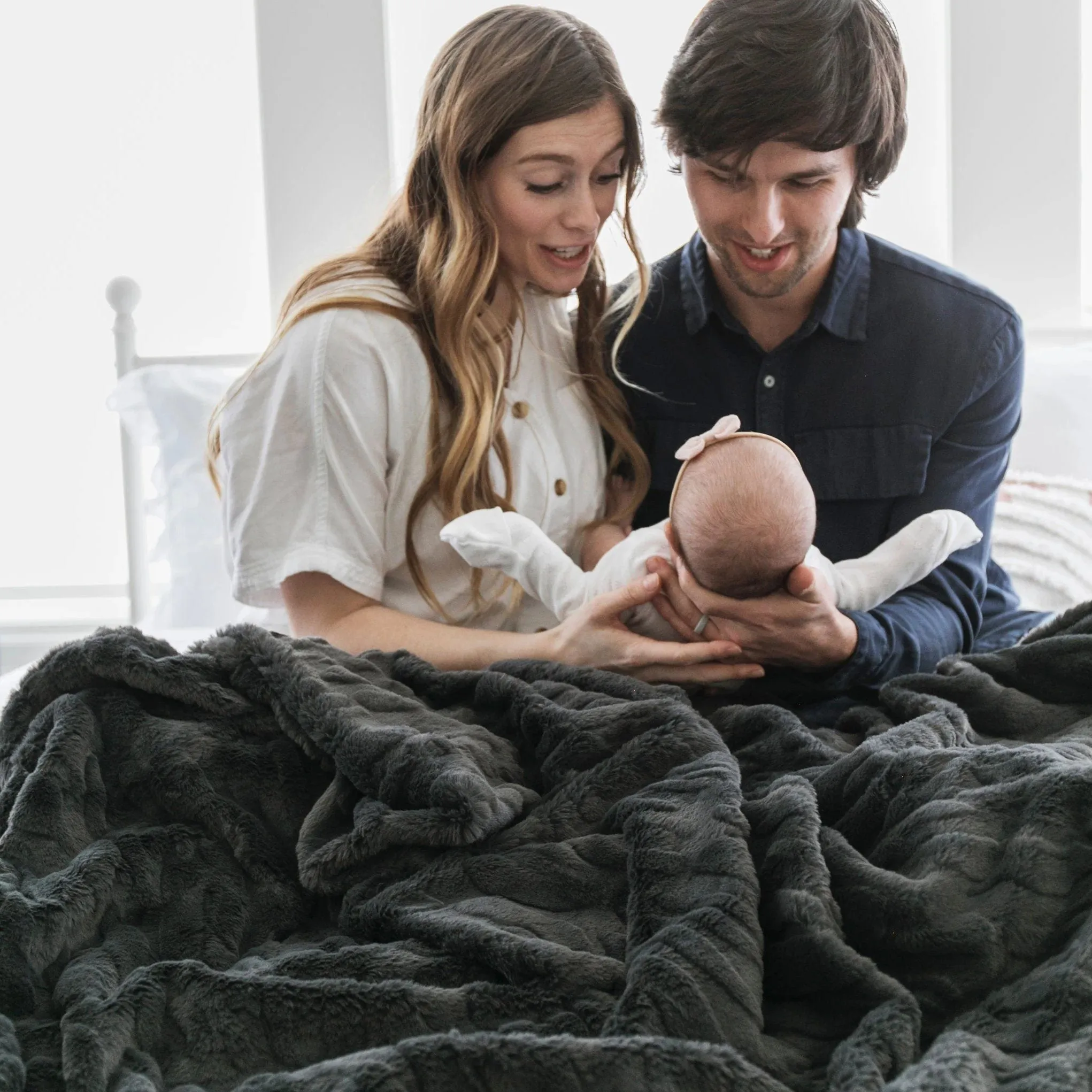 Charcoal Extra Large Weighted Blanket