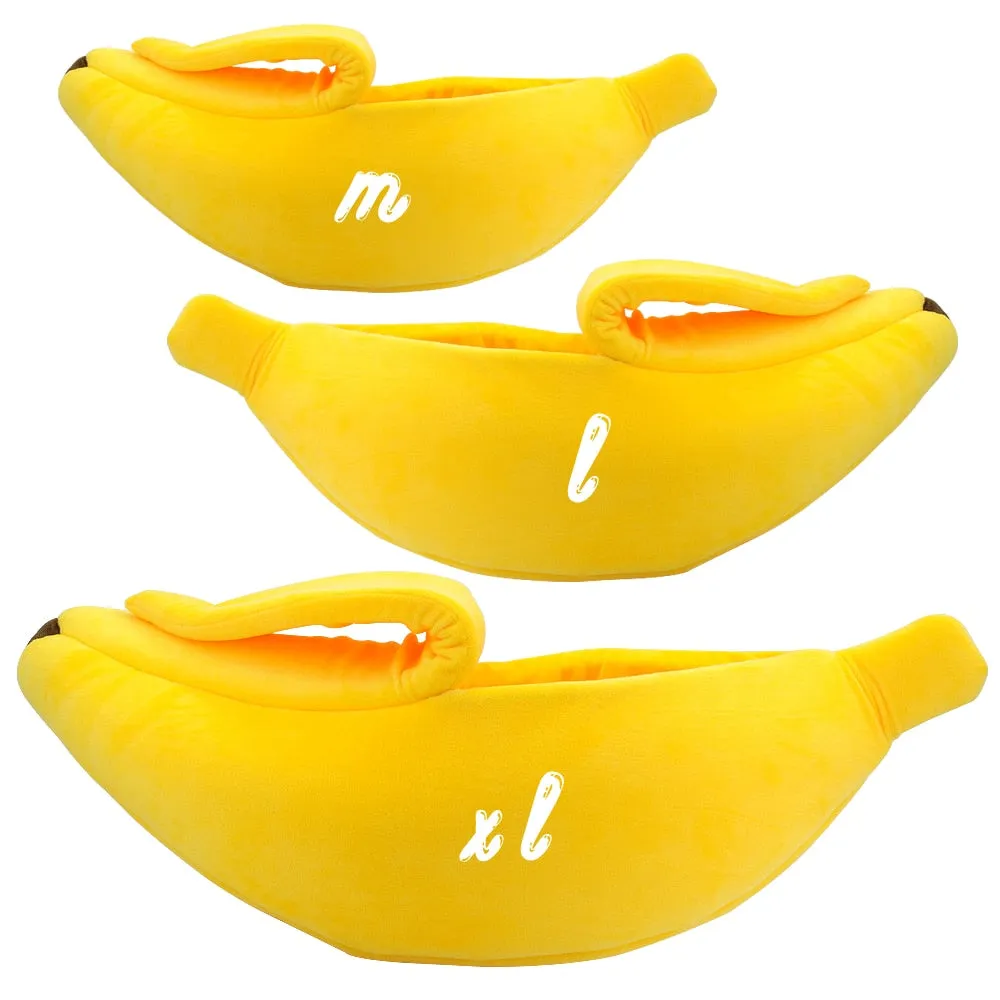 Cute Portable Banana Cat House - Warm Bed for your Pet