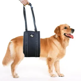 Doggie Stylz Portable Dog Lift Harness 4-150 lbs. Dog Sling for Back Legs, Hip Support Harness Helps Lift for Rehab, Weak Rear Legs, Hind Leg Support, Senior, Injured, Disabled, After Surgery (Large)