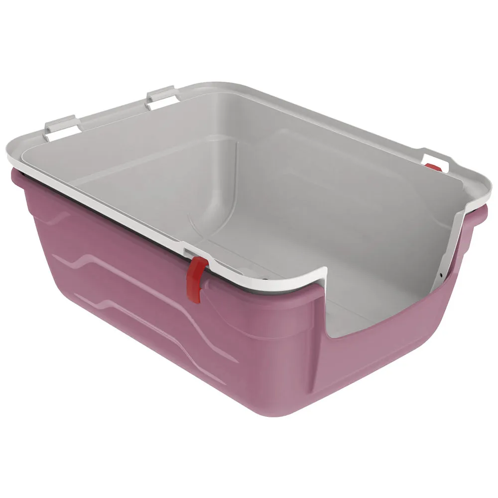 Georplast Roto-Toilet Cat Litter Box Pink