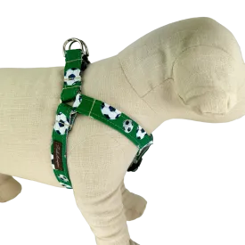 Green Soccer Ball Dog Harness - 1032