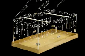 GuineaLoft Acrylic Cage (Model-C) - Small 2x1 ft Open Cage with Lid for a Single Guinea Pig, Disposable Bottom, Connectable, DIY Extendable - Visit The Guinea Loft Store to See It All