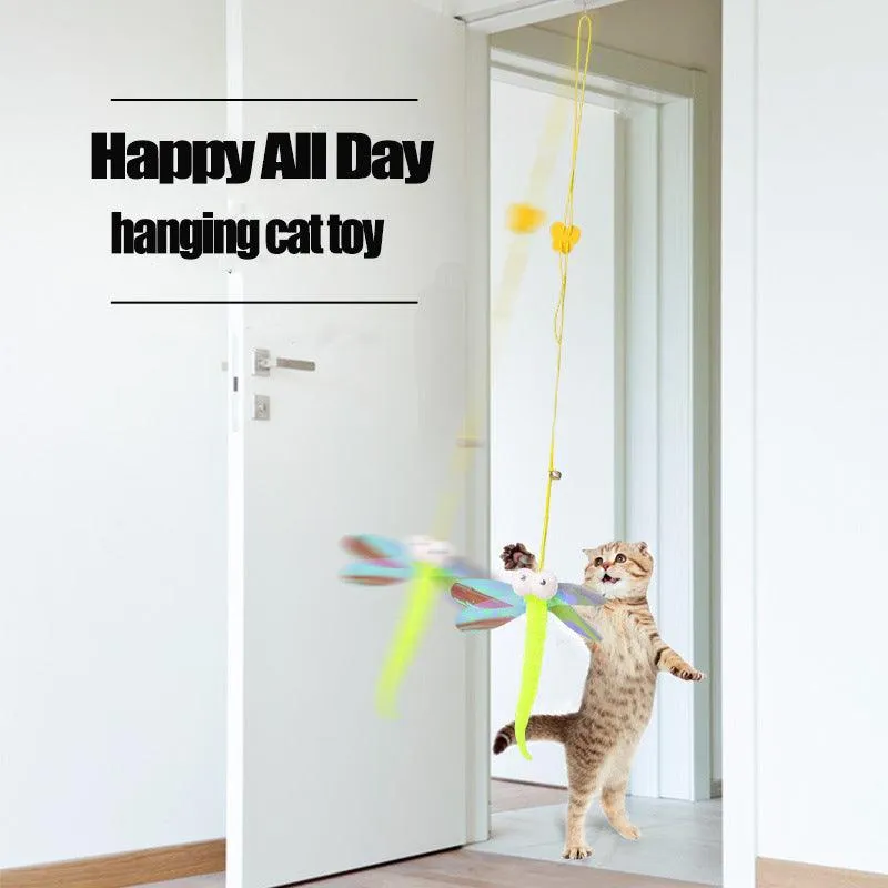 hanging interactive Cat Teaser And Wand
