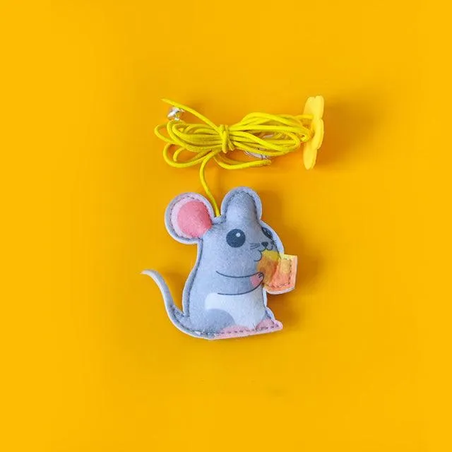 hanging interactive Cat Teaser And Wand