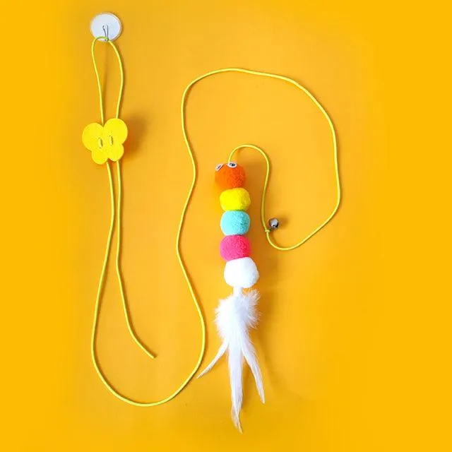 hanging interactive Cat Teaser And Wand
