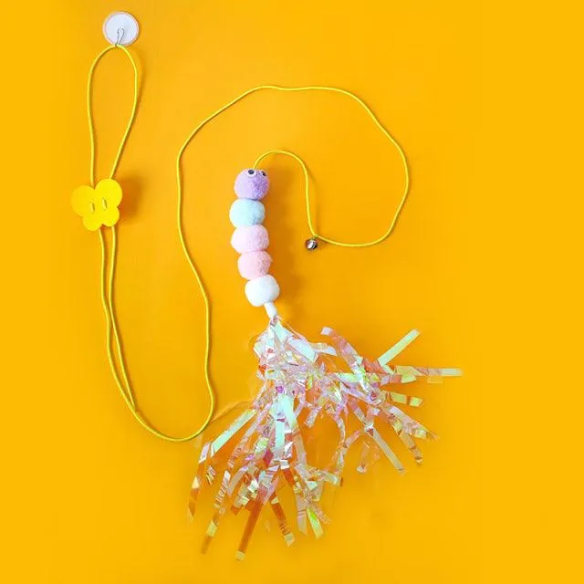 hanging interactive Cat Teaser And Wand