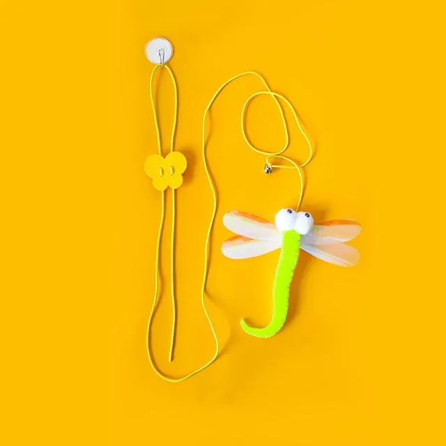 hanging interactive Cat Teaser And Wand