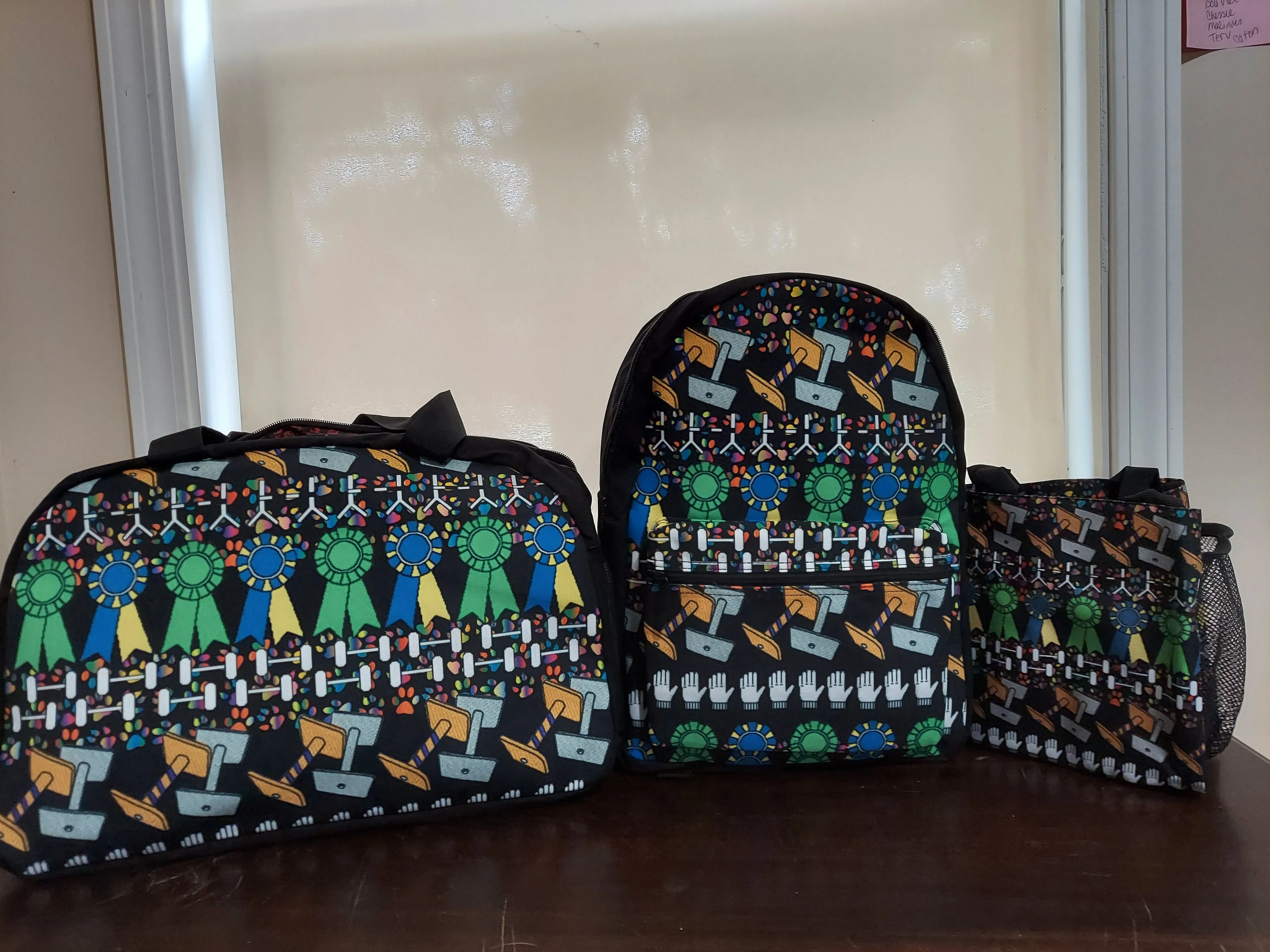High in Trial Little Tote Obedience bag, so fun