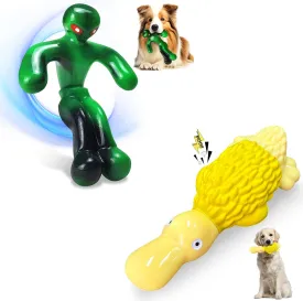 Indestructible Dog Toys for Aggressive ChewersTough Chew Toys for Medium & Large Breeds-Nylon Dog Bone to Keep Them Busy, Gifts for Dogs Mlik Flavor