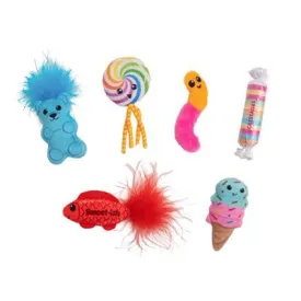 Kitty Sweet Treats 6 pk Cat Toys