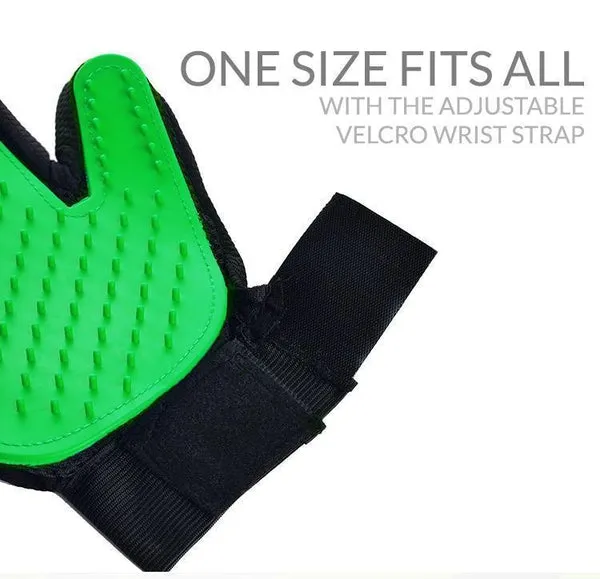 One Size Pet Grooming Glove 255 Knobs