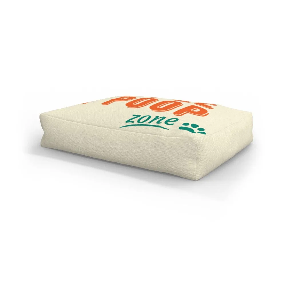 Pet Bed - No Poop Zone