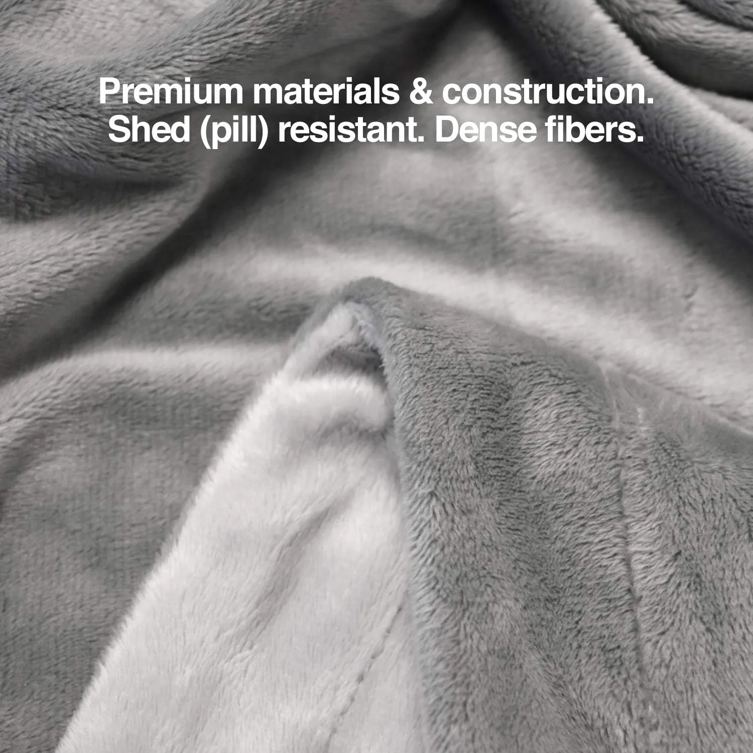 PetFusion Premium Dog & Cat Blanket | Ultra Soft Pet Blanket Available in Plush or Quilted; 2 Colors (Grey; Brown) | Perfect for Small Dogs & Large Dogs