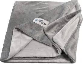 PetFusion Premium Dog & Cat Blanket | Ultra Soft Pet Blanket Available in Plush or Quilted; 2 Colors (Grey; Brown) | Perfect for Small Dogs & Large Dogs