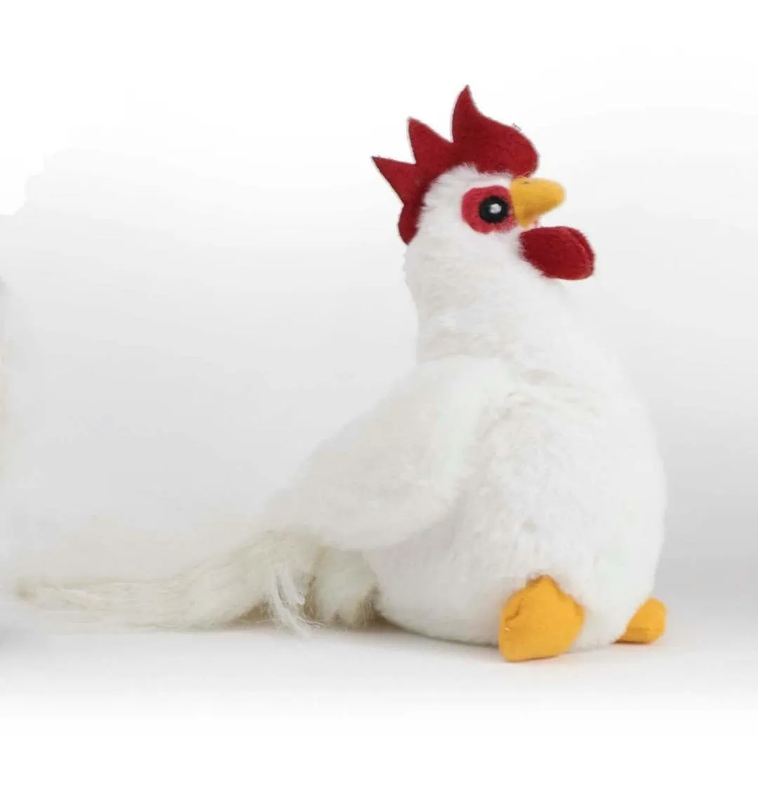 Pheasant, Pig or Chicken Dog Plush Toy with Tennis Ball Inside