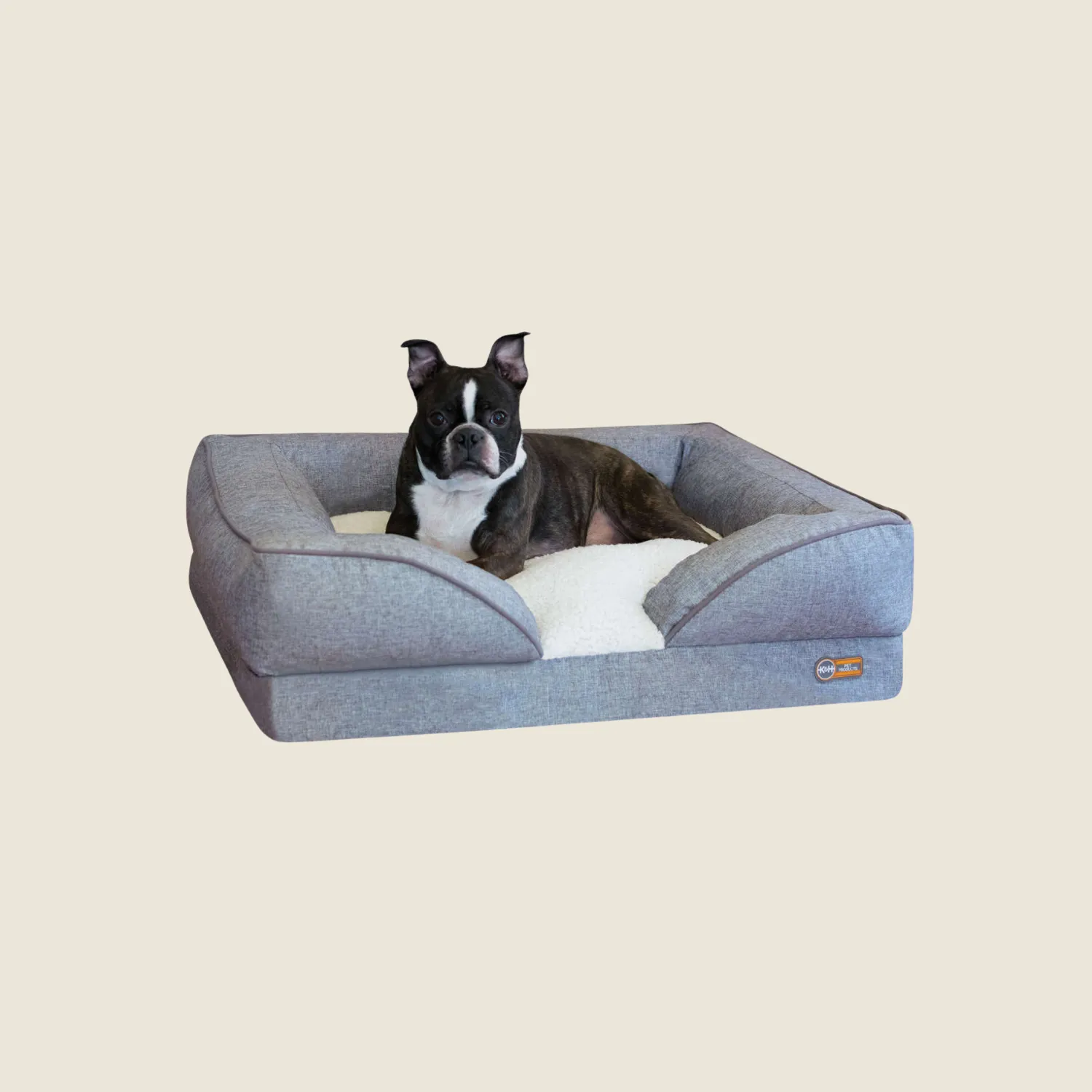 Pillow-Top Orthopedic Small Pet Lounger