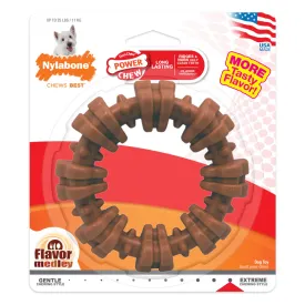 Power Chew Textured Dog Ring Toy