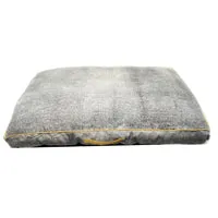 Resploot Mattress - Rectangular - Grey Smoke - 120 x 80 x 12 cm (47 x 32 x 5 in)