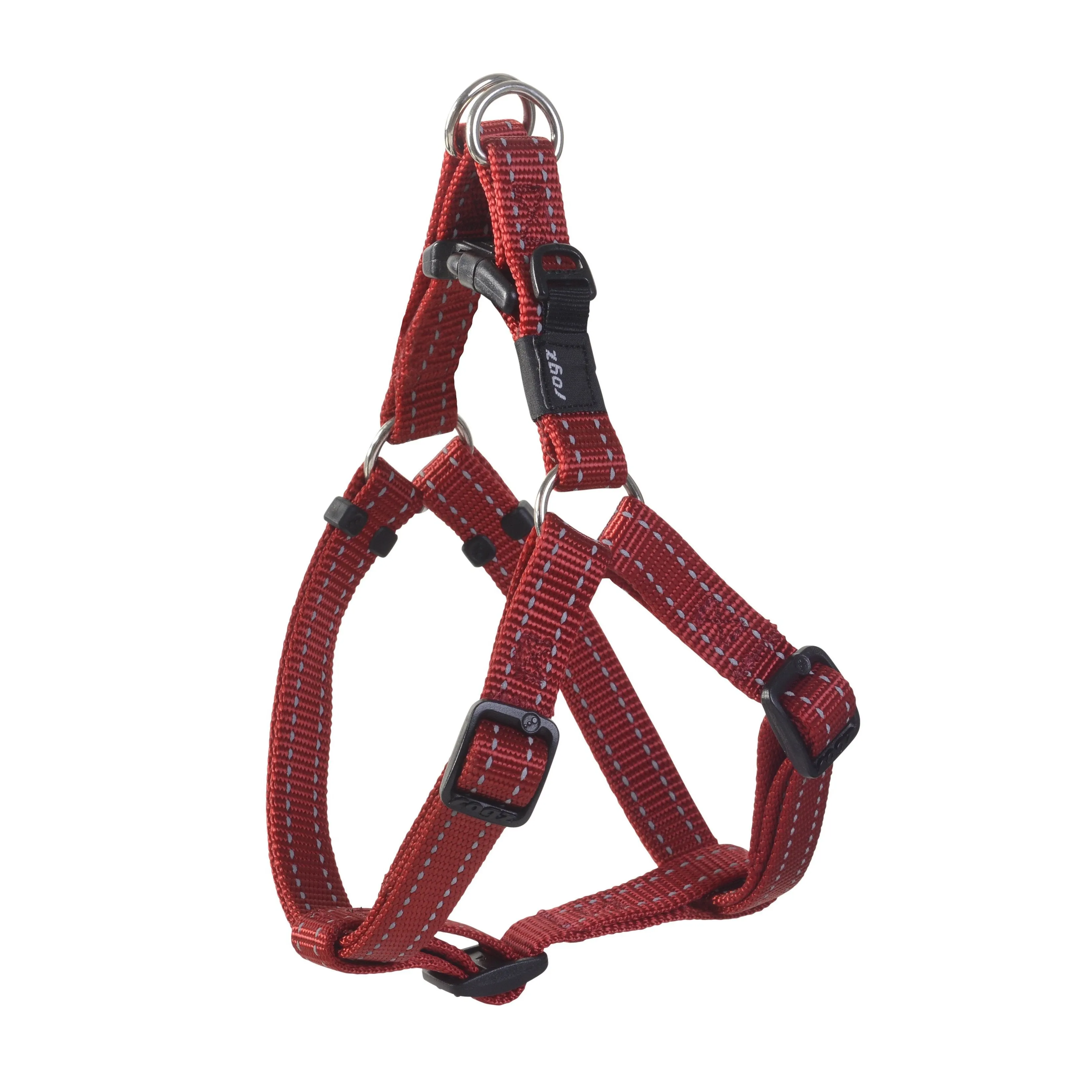 Rogz Classic Medium Dog Step-In Harness Red***