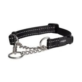 Rogz Control Medium Dog Obedience Collar Black^^^
