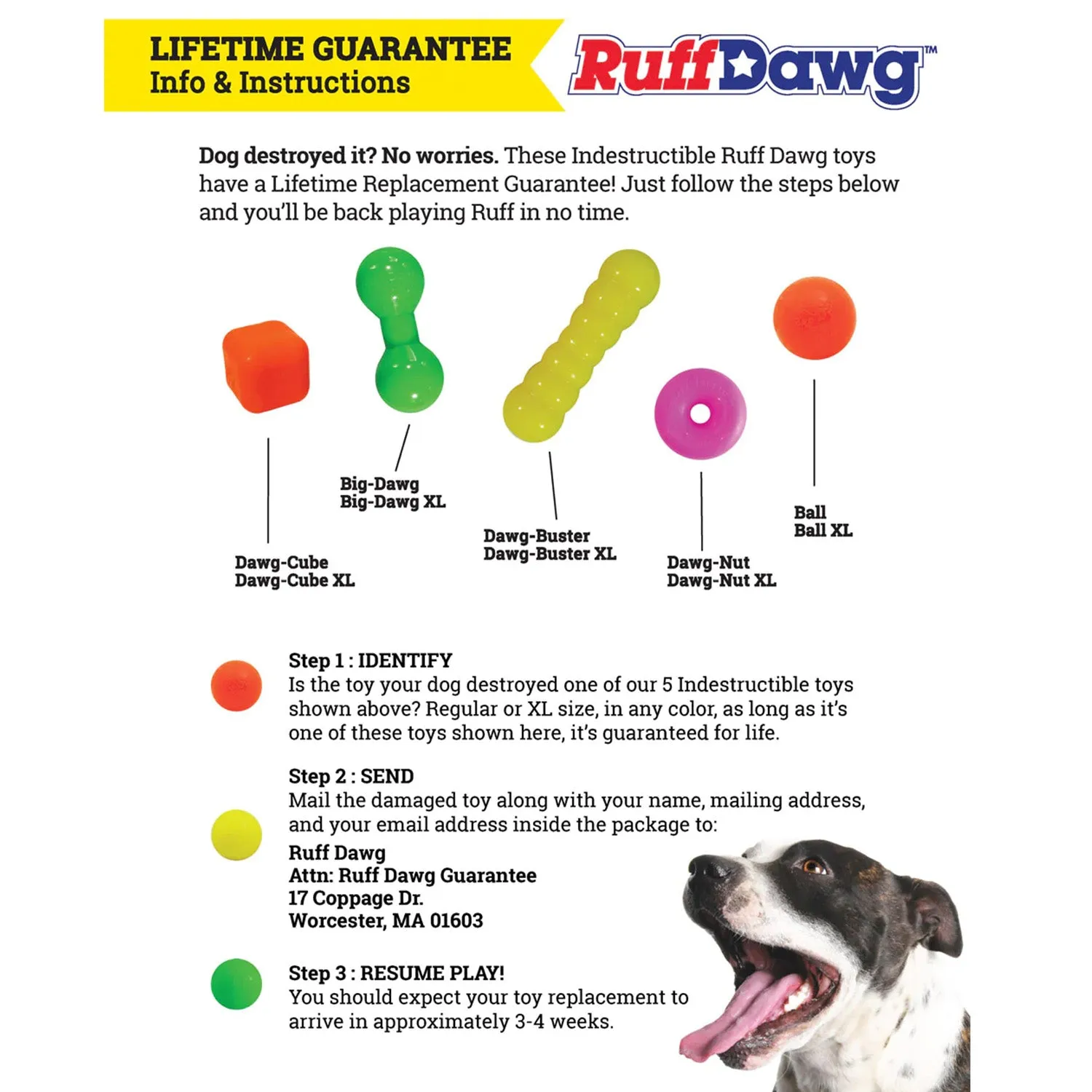 Ruff Dawg Big Dawg XL Indestructible Toy