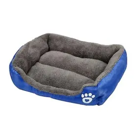 S 43*32cm royal blue Pet cat, dog bed, soft and comfortable pet nest AZ21813