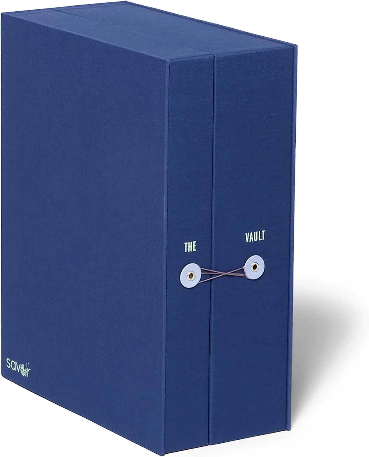 Savor | All-in-One Desk Organizer | Blue  Keep Desk, Office, and Home Organized All-in-One Storage System for Important Files, Documents, Stationery, and Office Supplies
