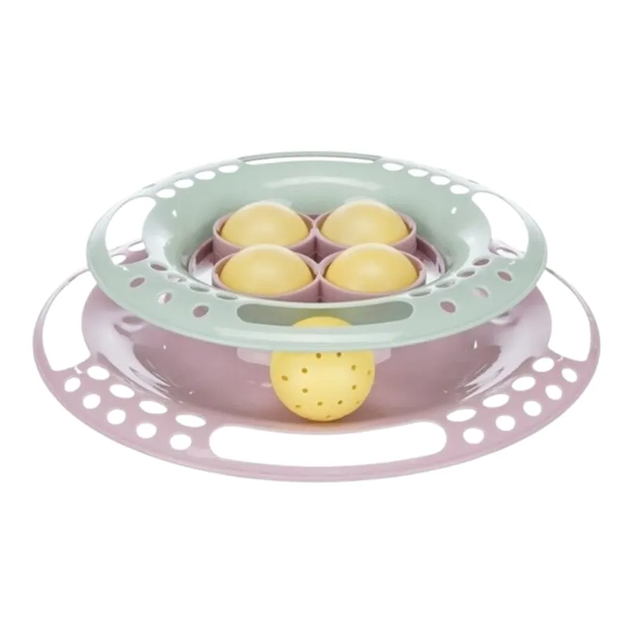 Trixie Pet Products Jr. Play Center Ball and Track Kitten Interactive Cat Toy