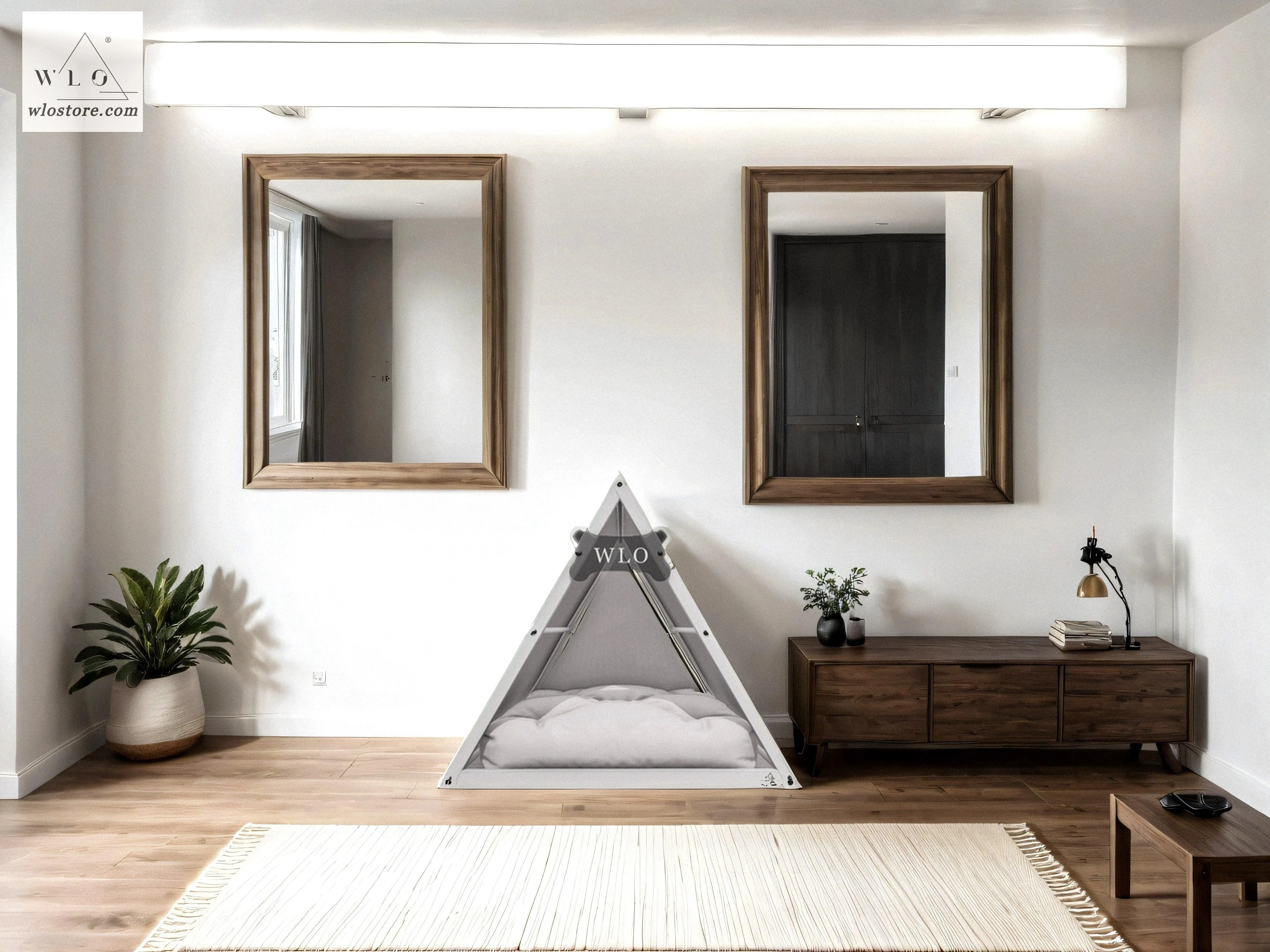 WLO® White Lakota Modern Dog House