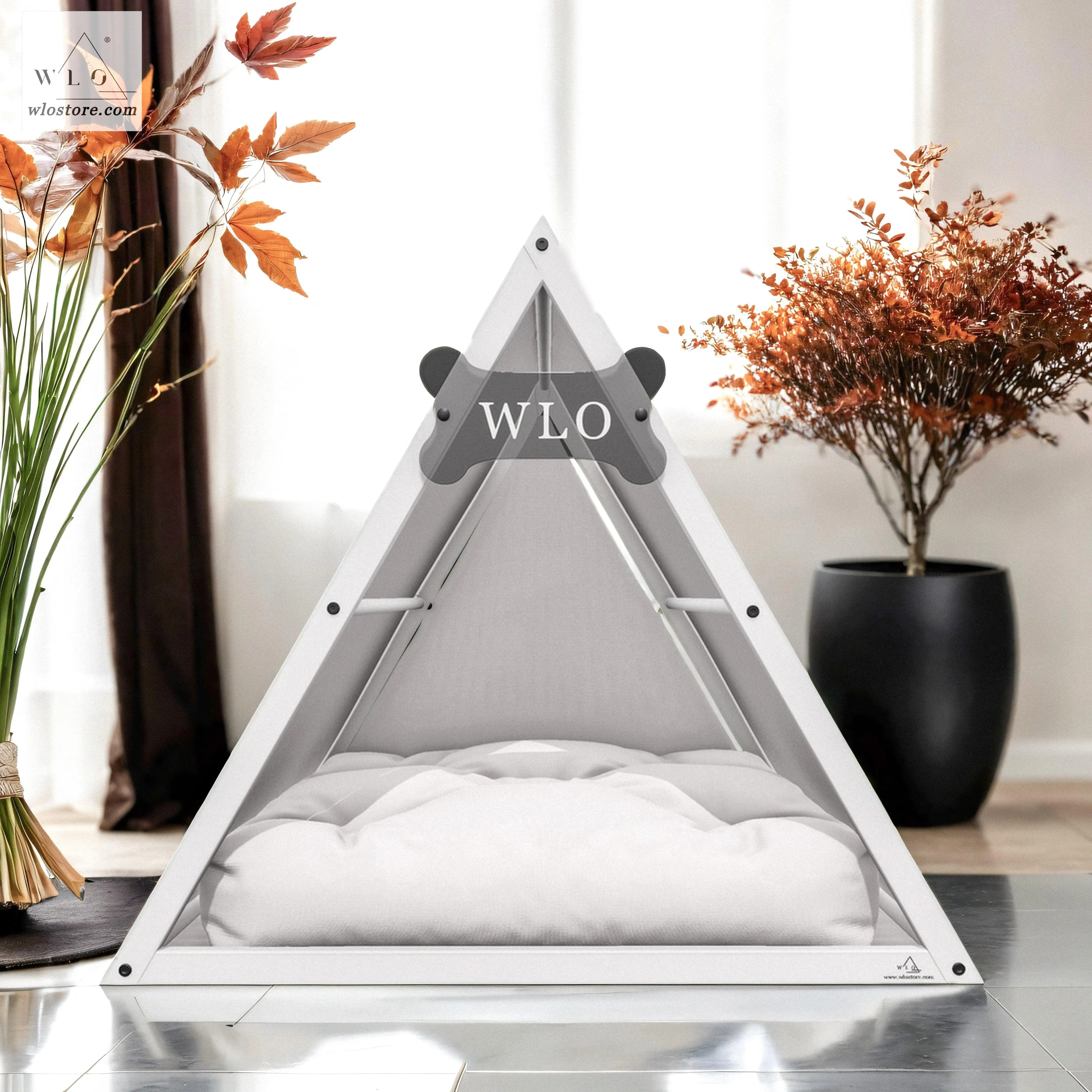 WLO® White Lakota Modern Dog House