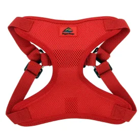 Wrap and Snap Choke Free Dog Harness - Flame Red